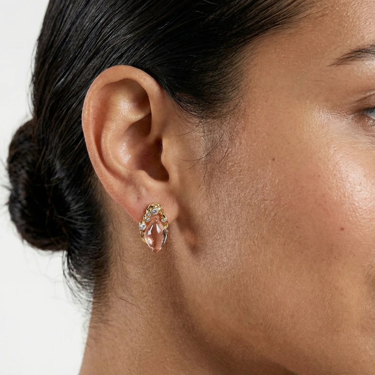 Coral Dreams Baroque Studs